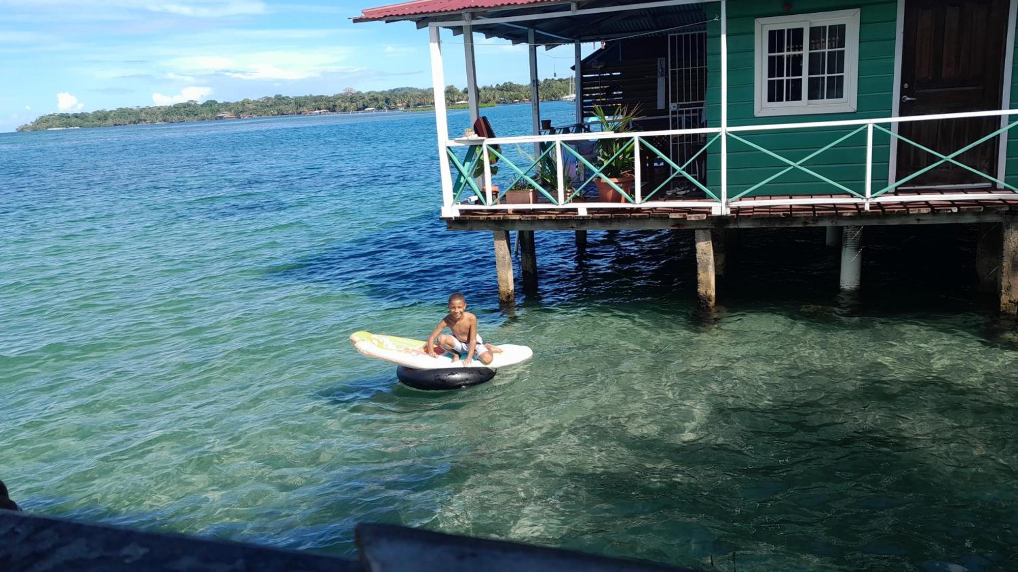 Hostal On The Sea Bocas Town Kültér fotó